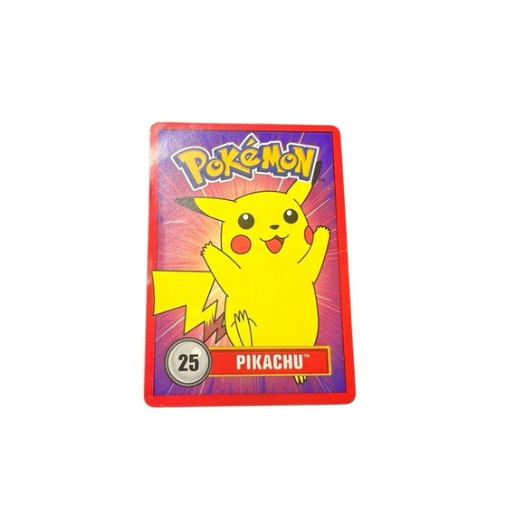 PIKACHU #25 2000 OFFICIAL POKEMON NINTENDO CARD PROMO RARE - Picture 1 of 3